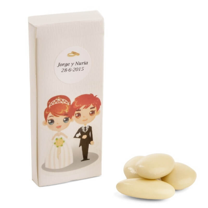 Caja para peladillas boda